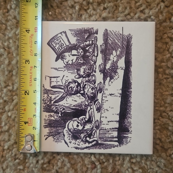 *SOLD* Alice in Wonderland tile - Picture 3 of 3
